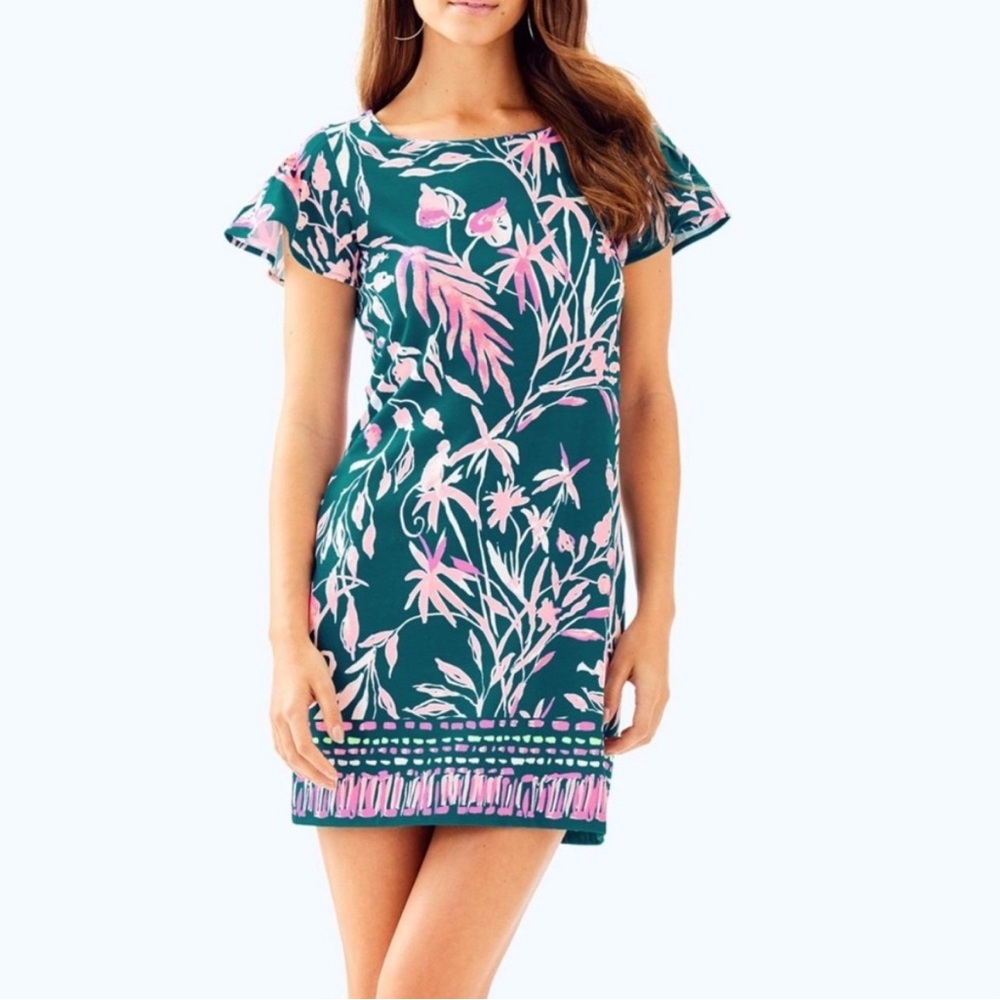Lilly Pulitzer Dress Marah "Tidal Wave It's Prime Time" Size XS